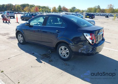 2015 Chevrolet Sonic Lt Auto from USA, damaged, VIN 1G1JC5SG2F4183026